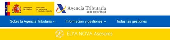 Agencia Tributaria cabecera contacto
