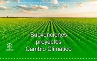 Subvenciones-proyectos formación cambio-climatico
