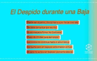 Despido durante una baja médica