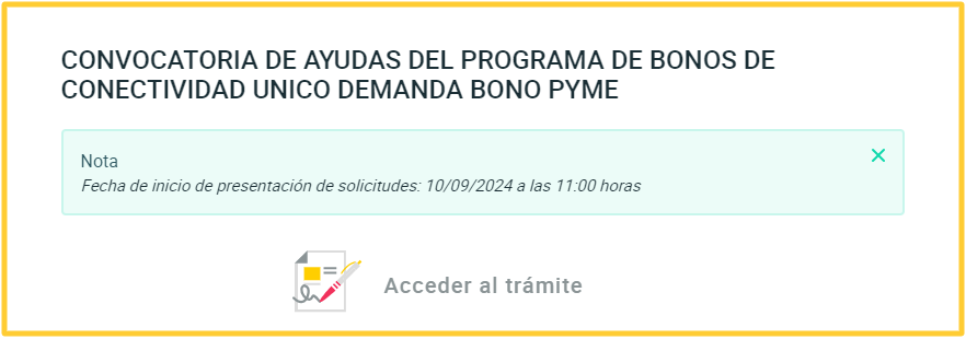 Bono Conectividad tr&aacute;mite