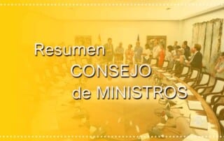 Consejo de Ministros. Últimas noticias 3624