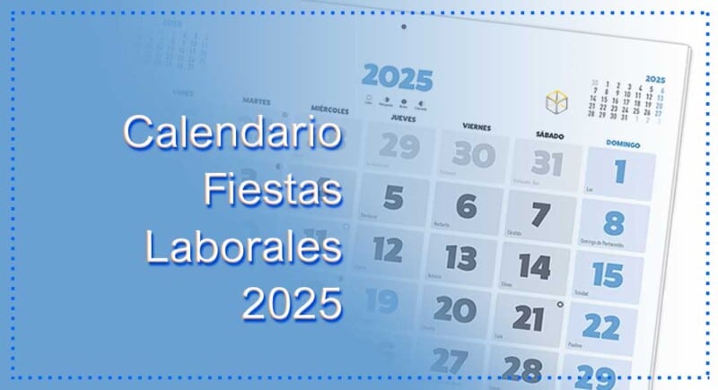 Relación de fiestas laborales de toda España para 2025
