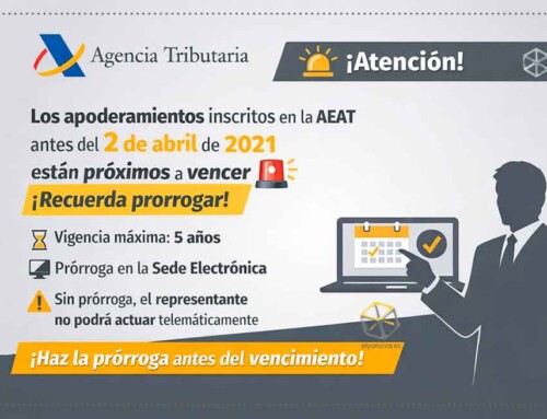 Apoderamientos en la AEAT: cómo comprobar su vigencia y solicitar la prórroga antes de que caduquen.