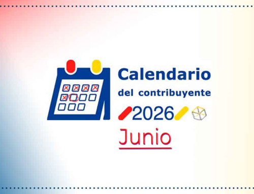 Calendario del contribuyente del mes de junio 2026
