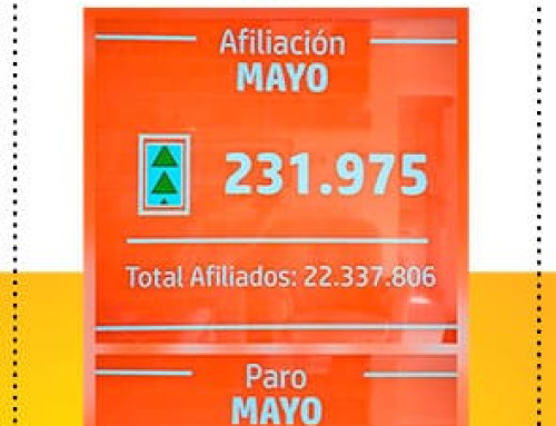 El paro baja y la afiliación a la Seguridad Social se sitúa en mayo un nuevo máximo